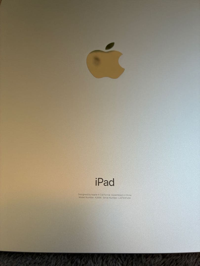 【バッテリー容量100%】iPad 第10世代 64GB シルバー　外箱なし