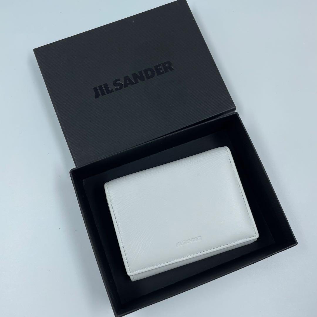 未使用保管品✨ Jil Sander コンパクトウォレット財布　レザー