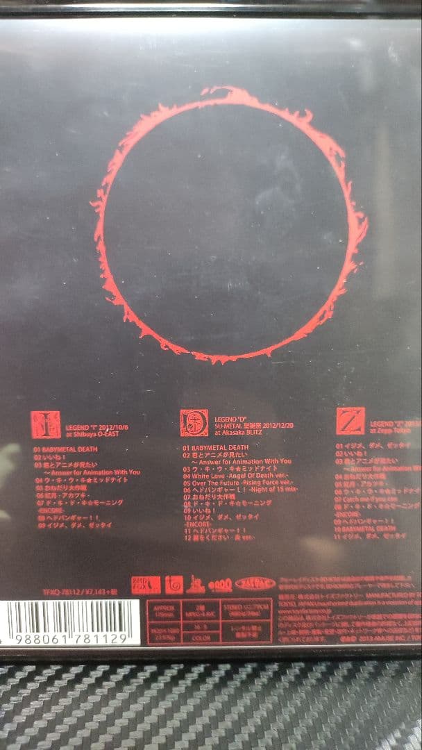 BABYL ベビメタ LIVE DVD(Blu-ray)セット