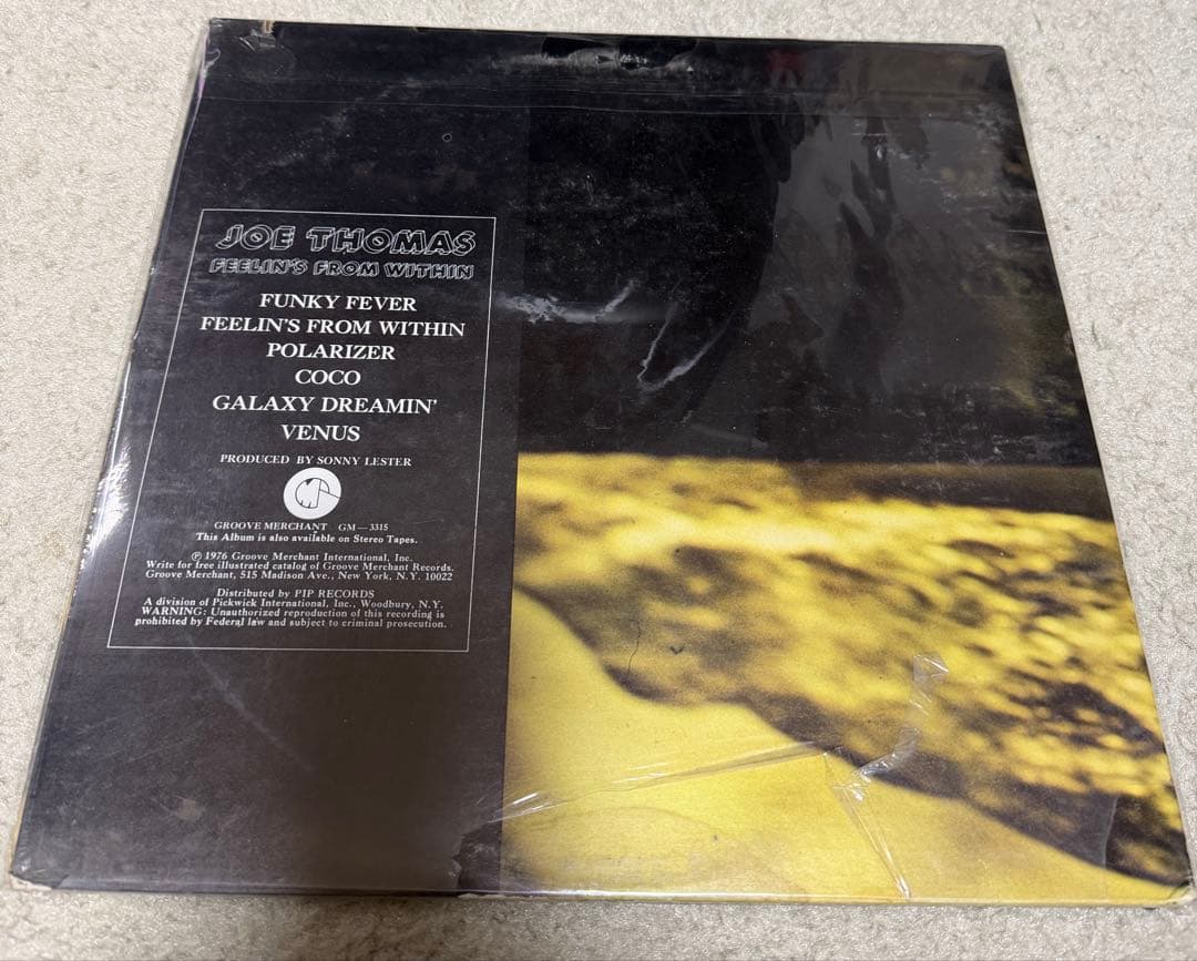 新品シールド Joe Thomas / Feelin's From Within