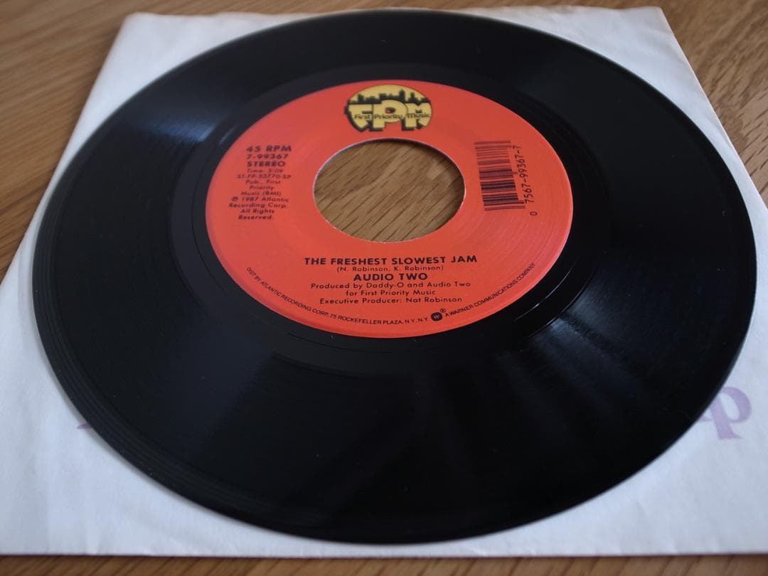その他 AUDIO TWO / TOP BILLIN 7\" 45