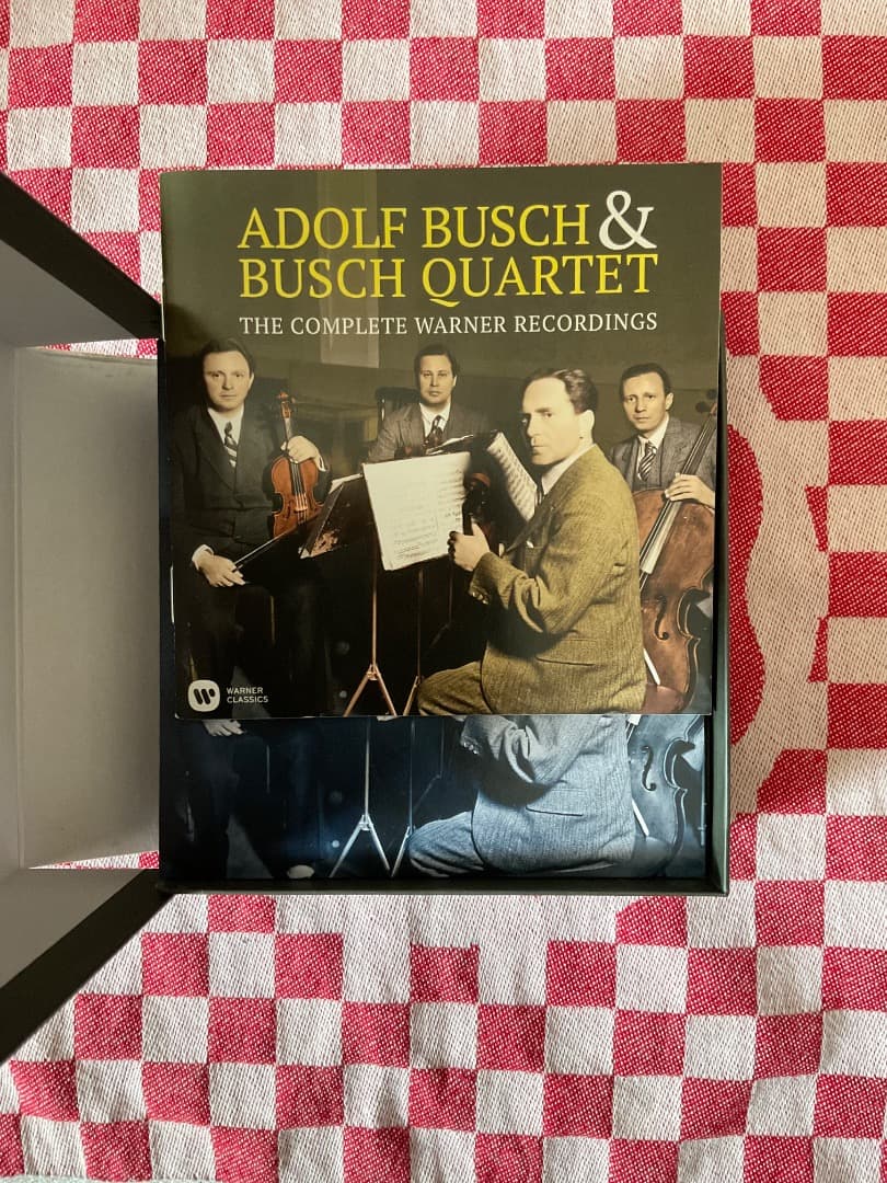 ブッシュ四重奏団 ワーナー録音全集 Adolf Busch 16CD
