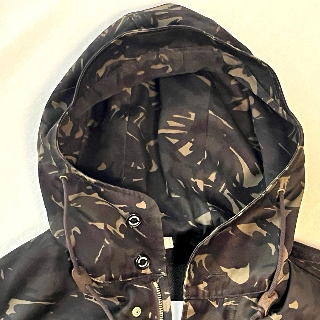 【美品】MACKINTOSH PHILOSOPHY モッズコート カモフラ柄 L