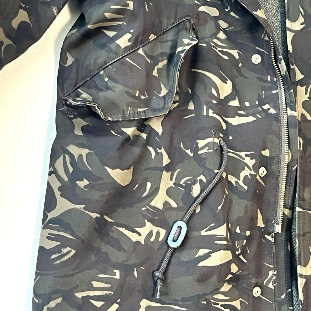 【美品】MACKINTOSH PHILOSOPHY モッズコート カモフラ柄 L