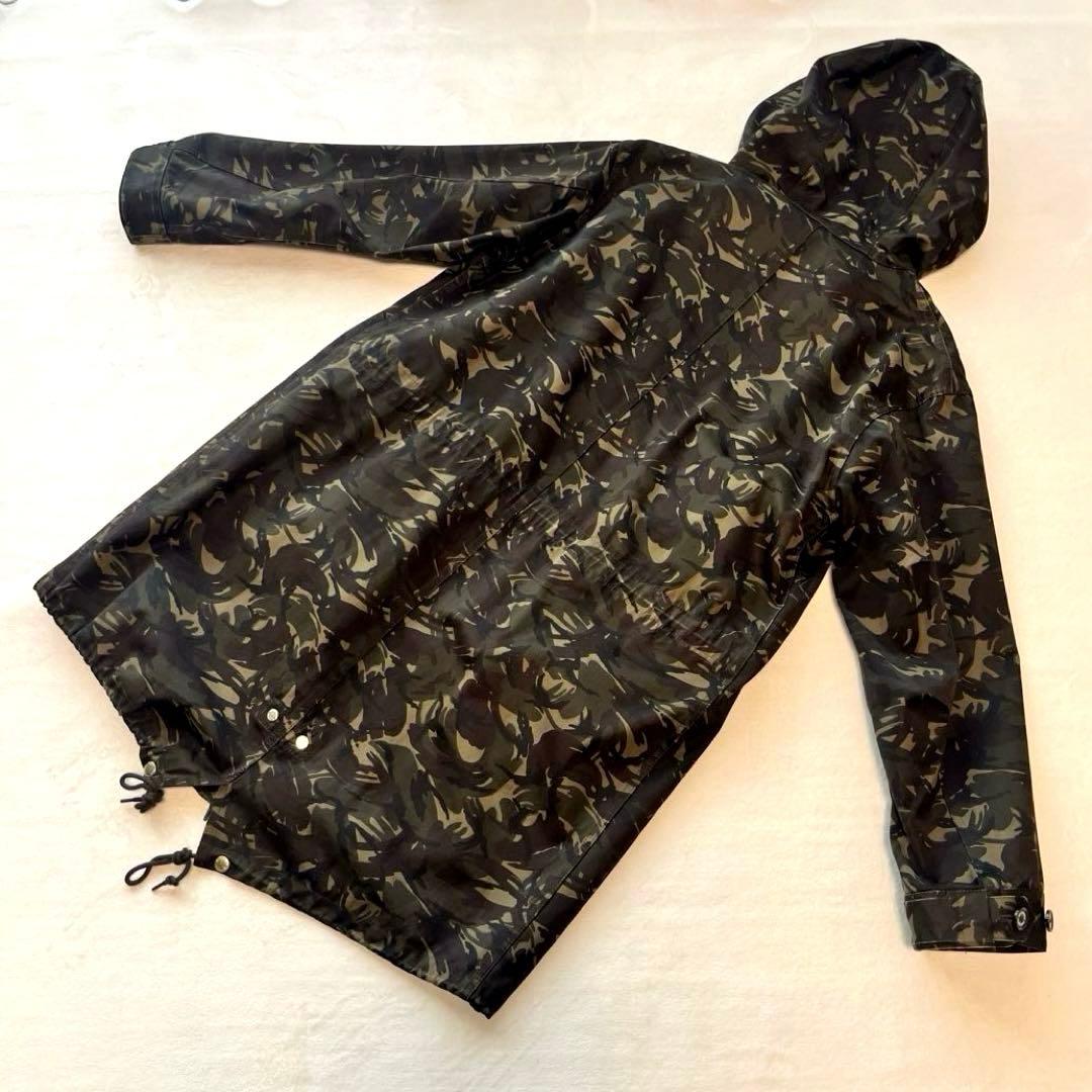 【美品】MACKINTOSH PHILOSOPHY モッズコート カモフラ柄 L