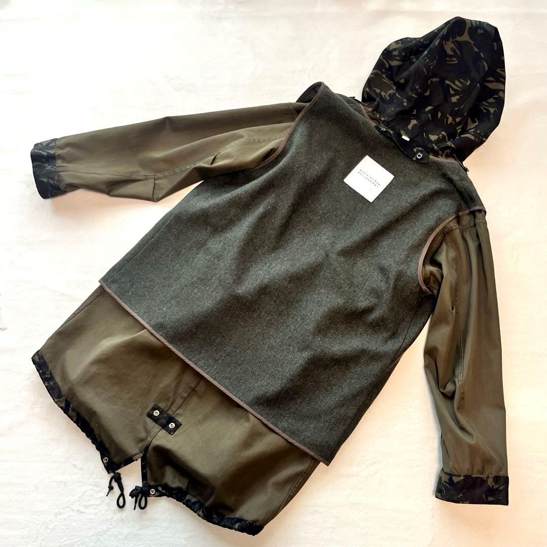 【美品】MACKINTOSH PHILOSOPHY モッズコート カモフラ柄 L