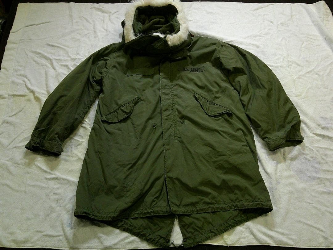 米軍実物 Ｍ65 フィッシュテールパーカー フルセット MEDIUM