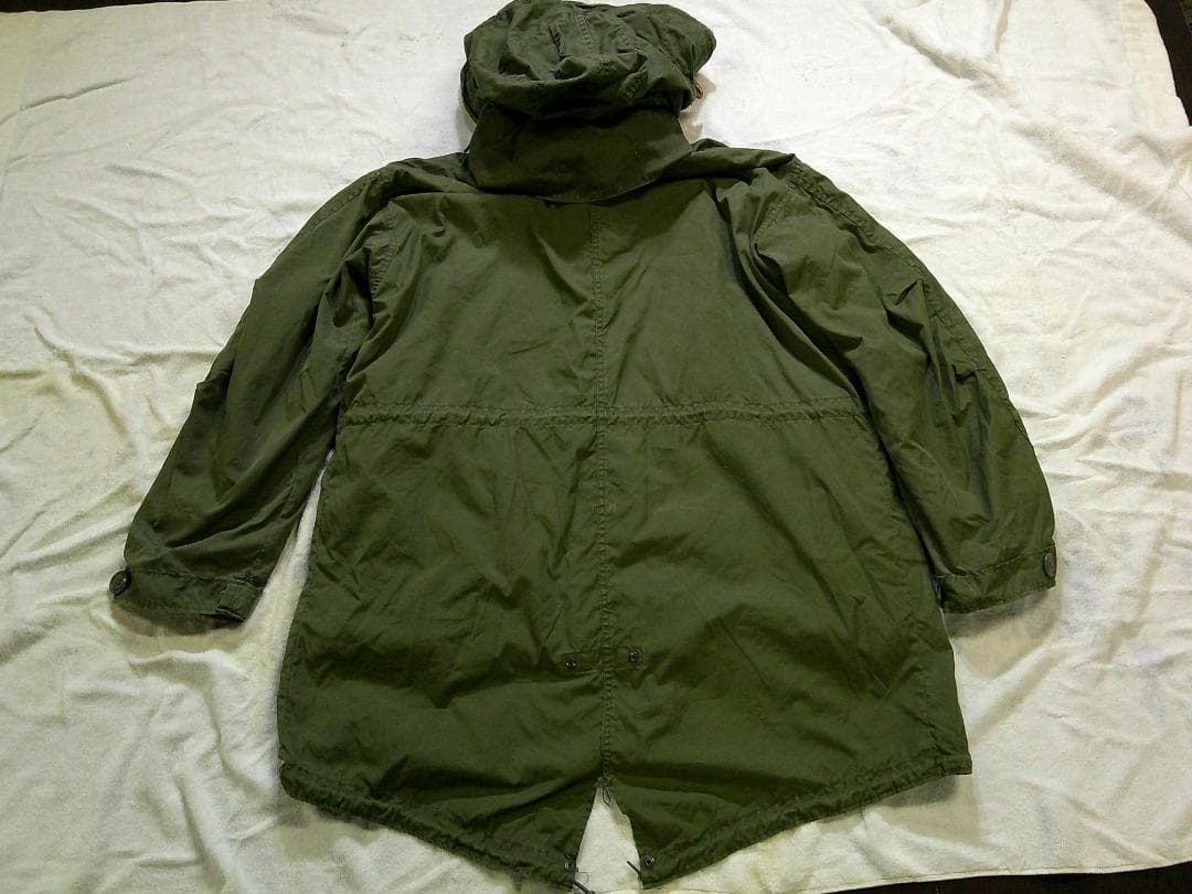 米軍実物 Ｍ65 フィッシュテールパーカー フルセット MEDIUM