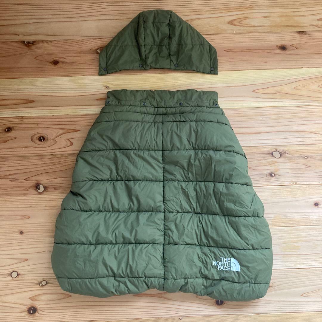 【THE NORTH FACE】抱っこ紐カバー ベビーシェルブランケット　カーキ