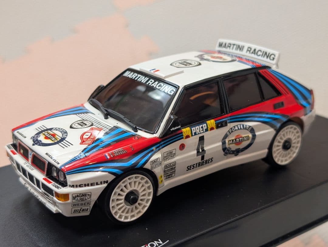 京商MINI-Z レーサー用 オートスケール ランチアデルタNo.4 1992