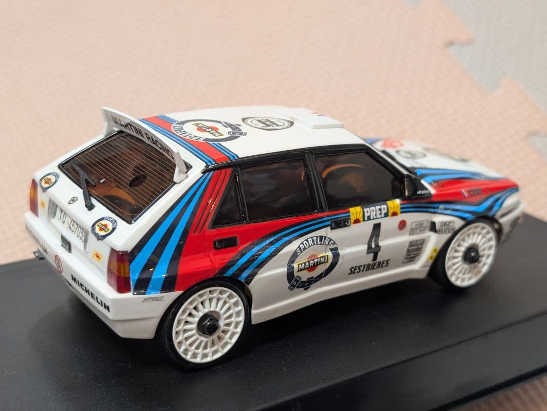 京商MINI-Z レーサー用 オートスケール ランチアデルタNo.4 1992