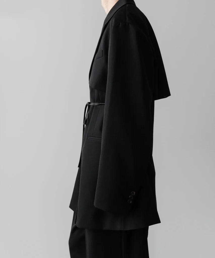 ジャケット・アウター OVERSIZED LAPELED COMBINATION JACKET