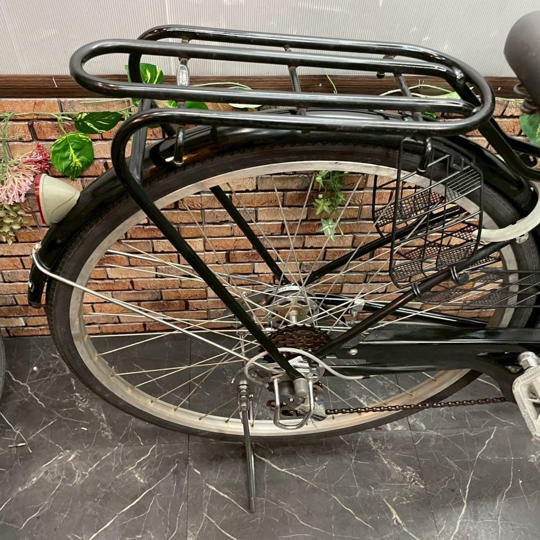 【123】一般車 ママチャリ PERSISTA ブラック 27インチ 変速付き