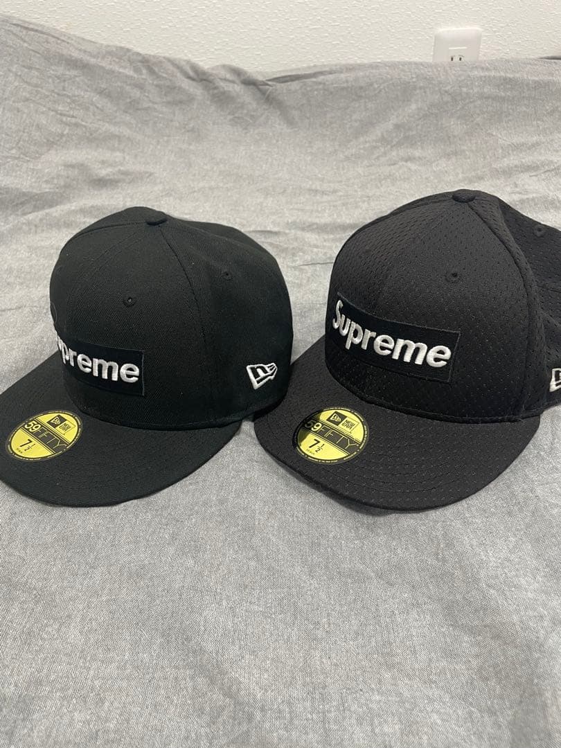 supreme ニューエラ　2つセット
