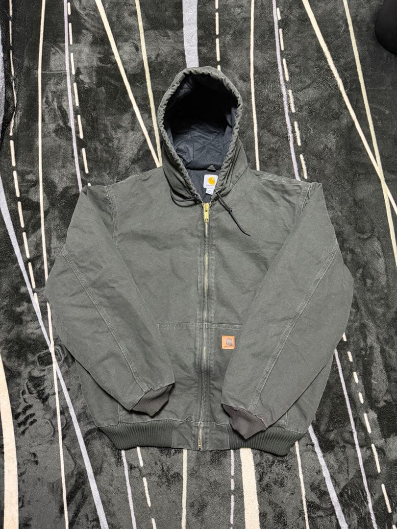 ‼️Carhartt アクティブジャケット J130 モスグリ-ン MOS
