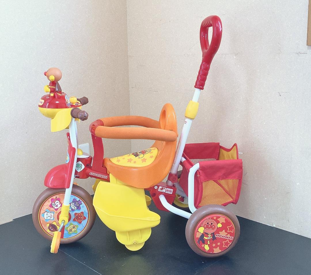 【送料込み】アンパンマン三輪車アドバンスＧＯＯ