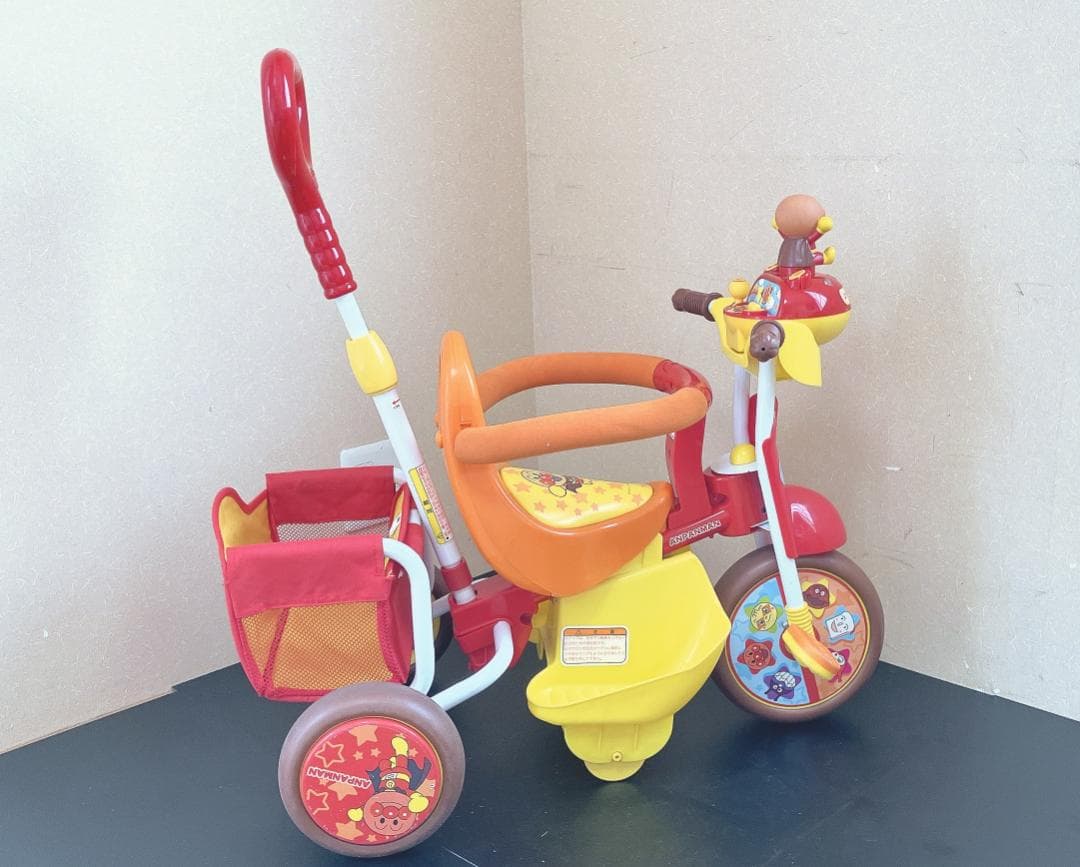 【送料込み】アンパンマン三輪車アドバンスＧＯＯ
