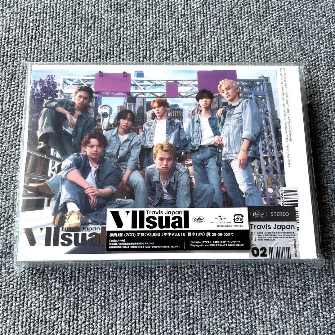 TravisJapan トラジャ アルバム Vllsual FC盤 J盤 2枚