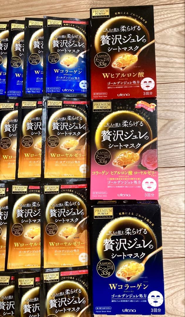 ✨ プレミアムプレサ 贅沢ジュレのシートマスク 計54枚
