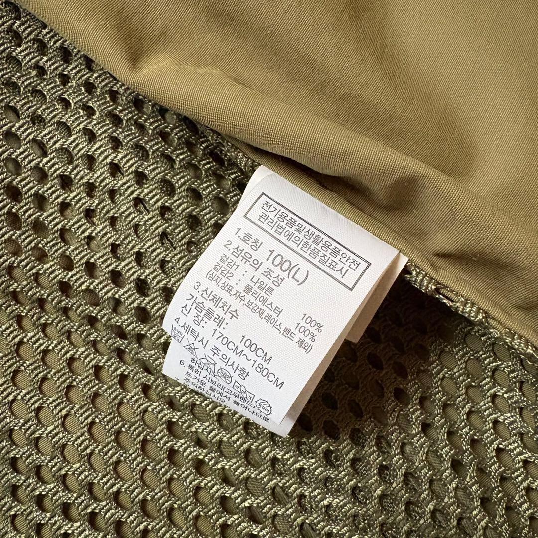 THE NORTH FACE エクスプローリング メッシュ ベスト　オリーブ　L
