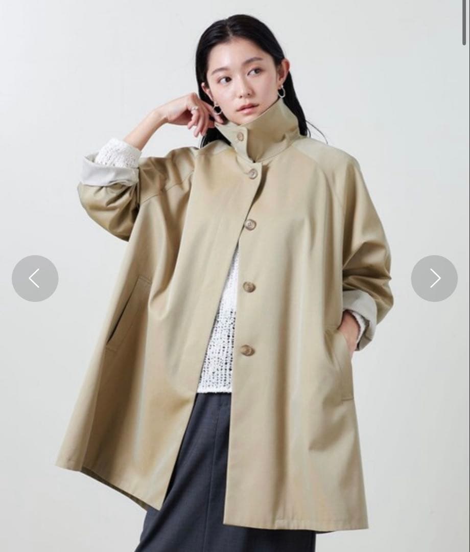 【MARW UNITED ARROWS】ステンカラーコート サイズ38 かんだま
