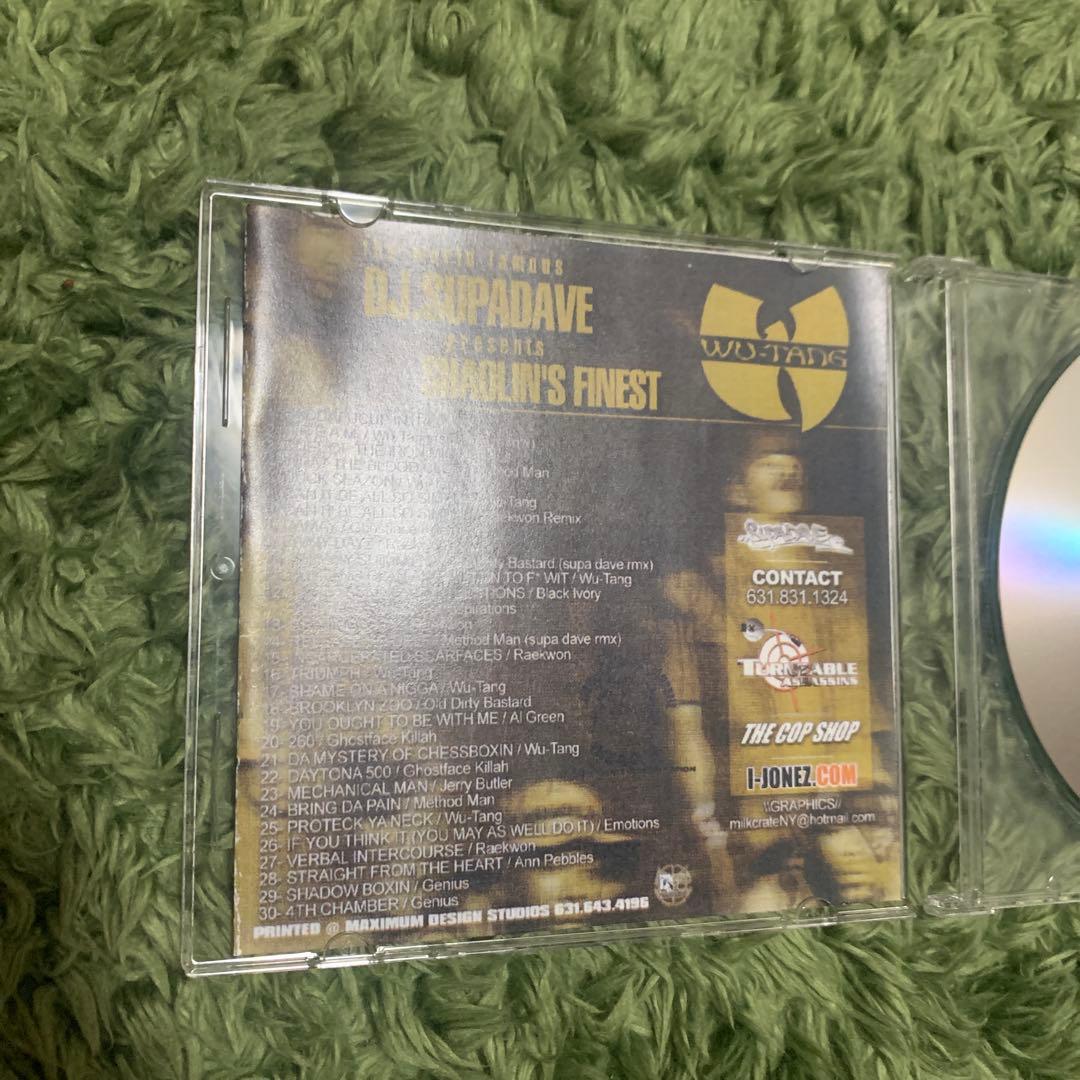 洋楽 DJ SUPADAVE SHAOLIN'S FINEST WU-TANG