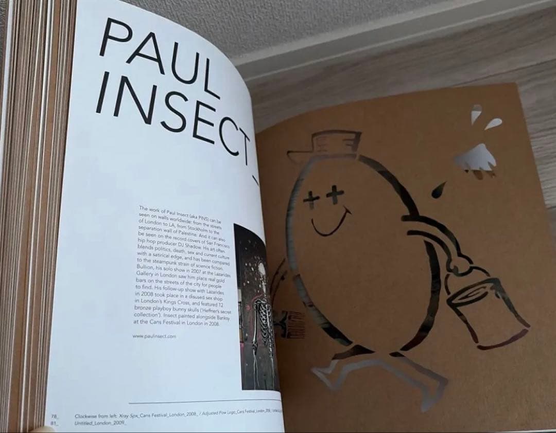 The Street Art Stencil Book アートブック