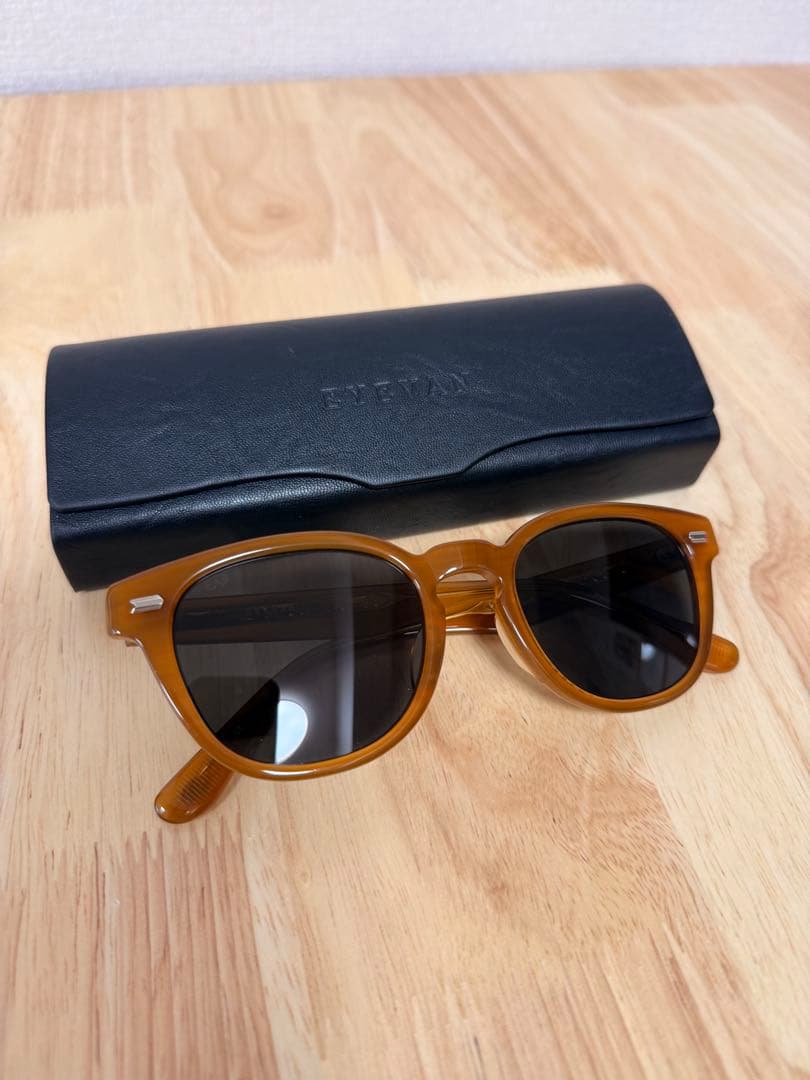 専用 EYEVAN Webb 51 SUN-MOR 偏光サングラス アイヴァン