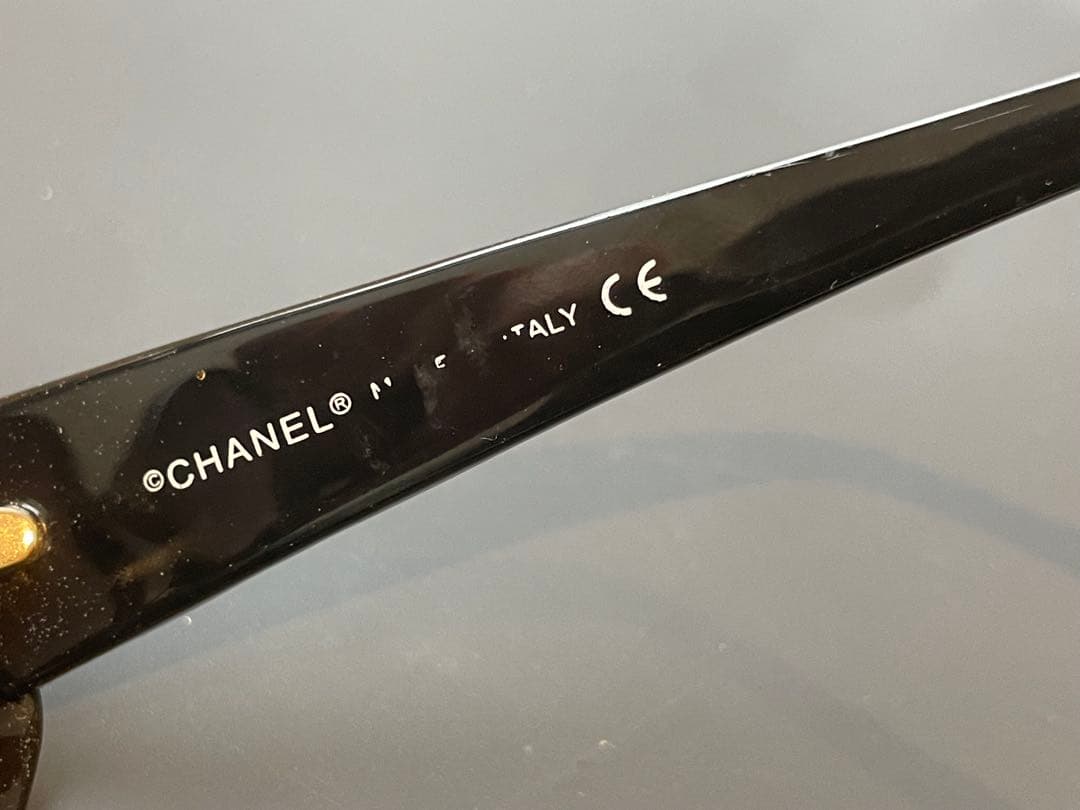 【極美品】CHANEL マトラッセ ラウンド サングラス ブラック