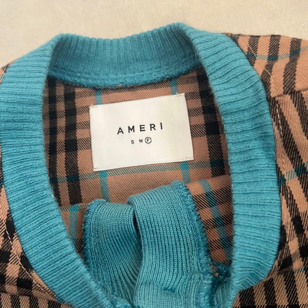 【Ameri VINTAGE】CHEERFUL CHECK TOP AMERI