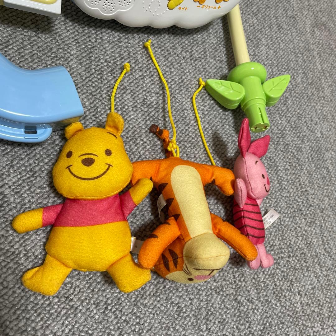 【説明書あり】えらべる回転6WAYジムにへんしんメリー　プーさん
