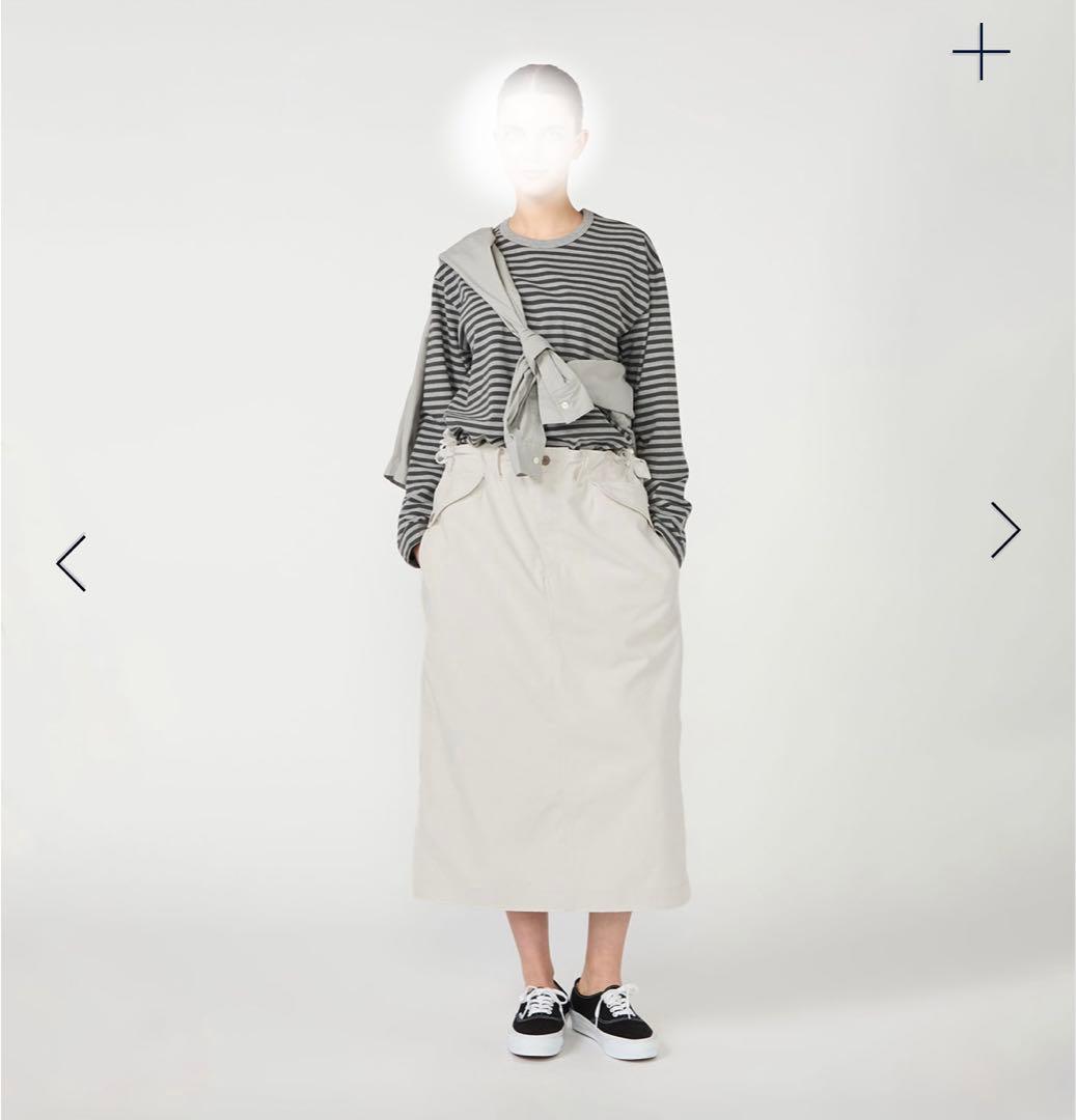 nanamica Relaxed Fit Cargo Skirtナナミカ