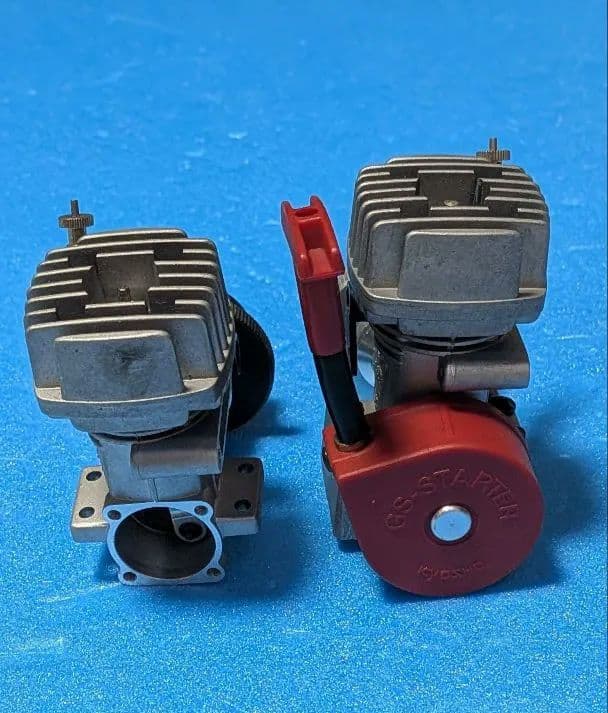 【極美品・2基】OS MAX-10FP エンジン（京商リコイル付＆予備本体）