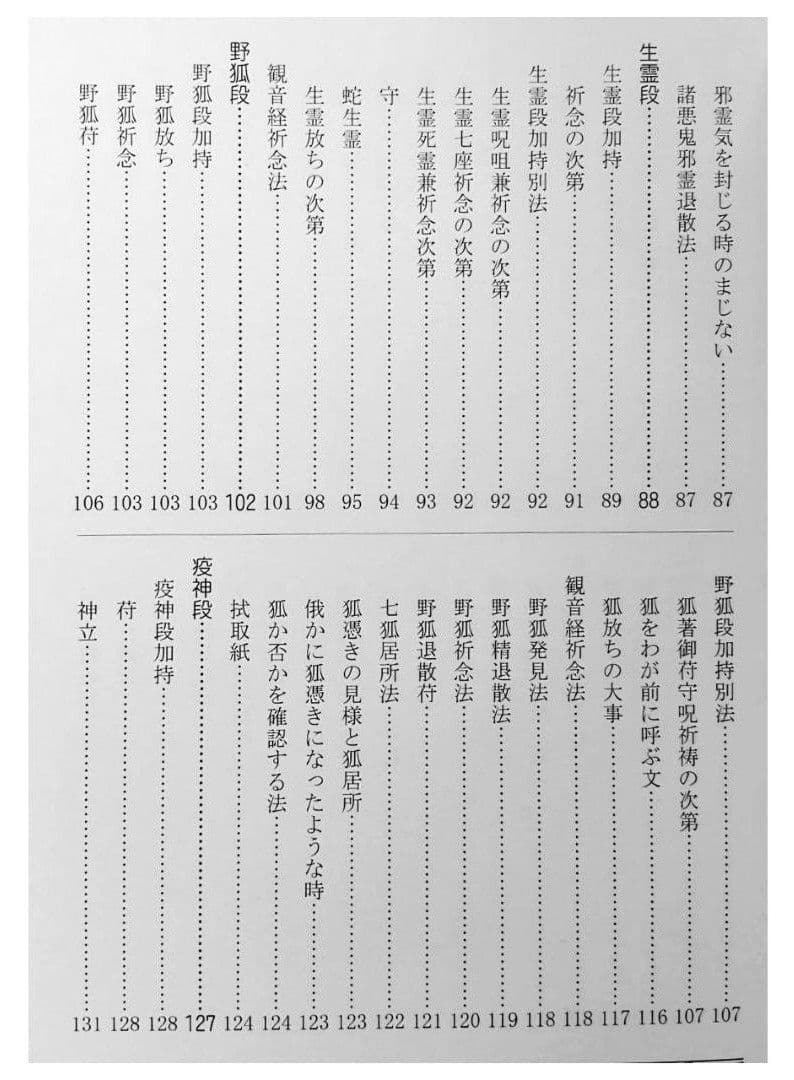 秘妙五段祈祷法 (伝書ご供養)