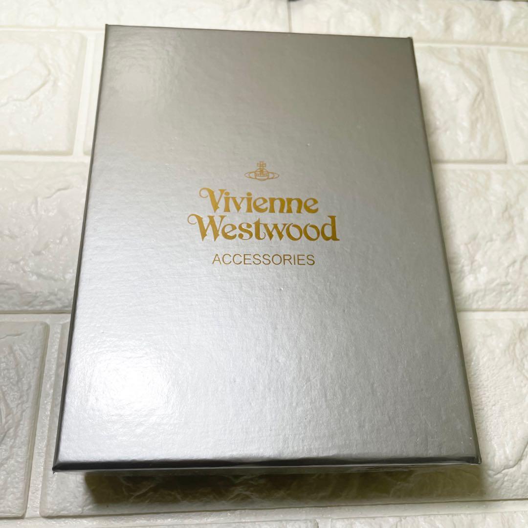 【新品・未使用】Vivienne Westwood 二つ折り財布ブラウン