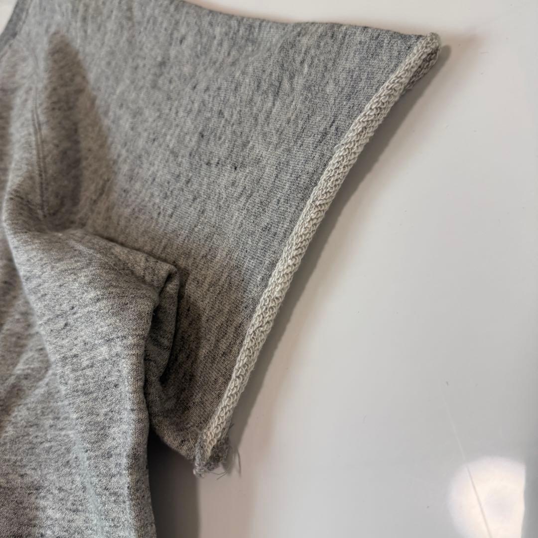 マディソンブルー　HELLO SWEAT S　半袖　スウェット　グレー　00