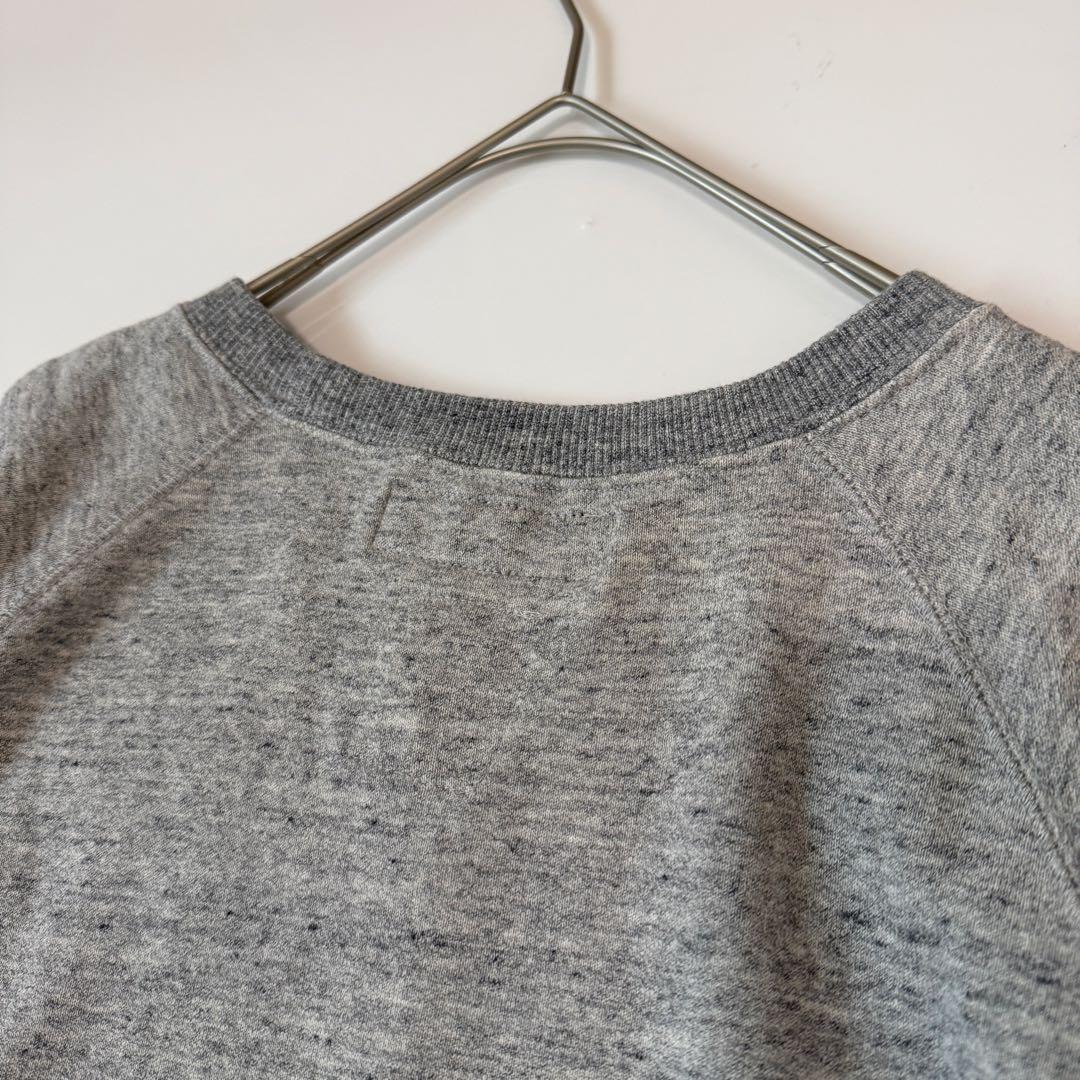 マディソンブルー　HELLO SWEAT S　半袖　スウェット　グレー　00
