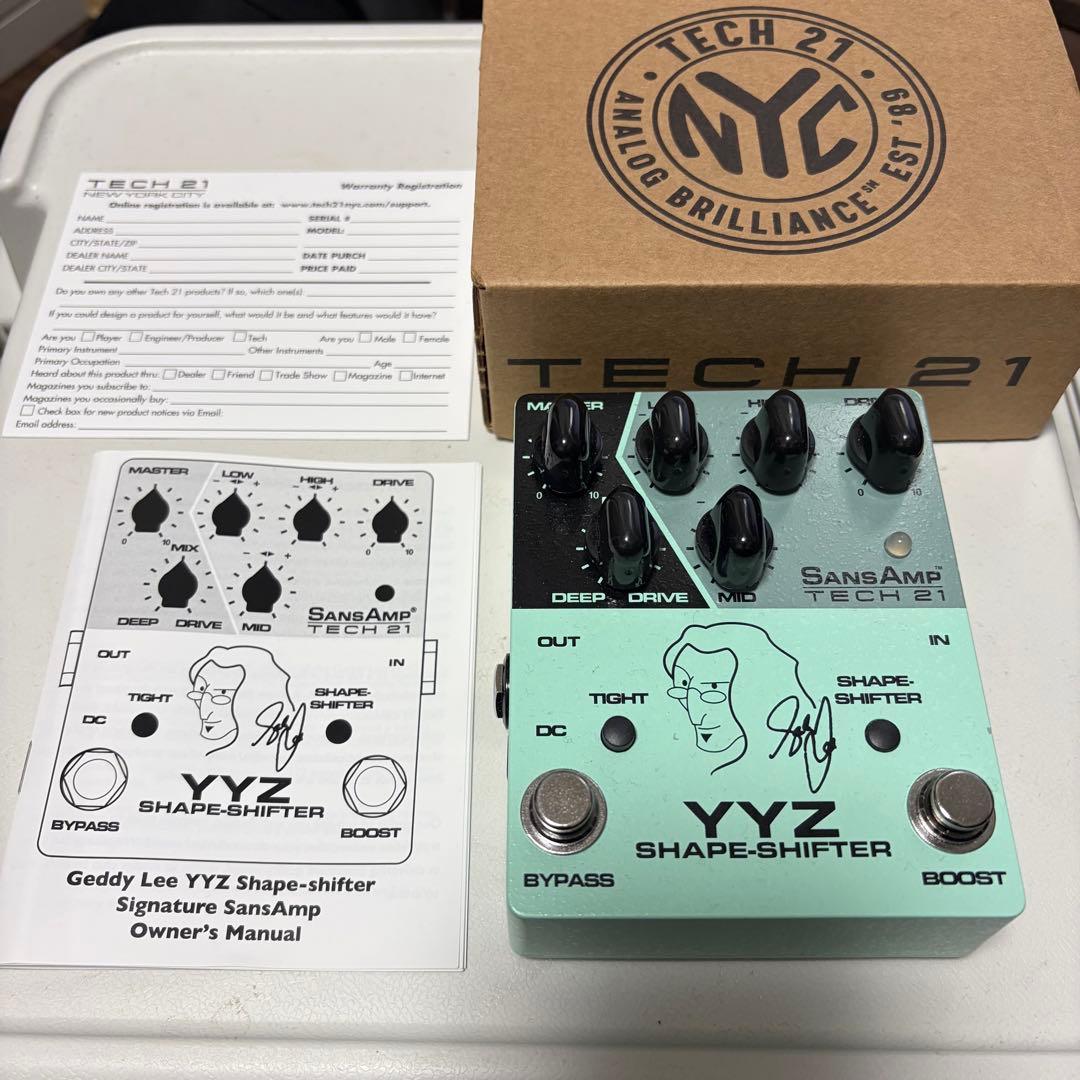ベース SANS AMP Tech 21 YYZ Shape-shifter