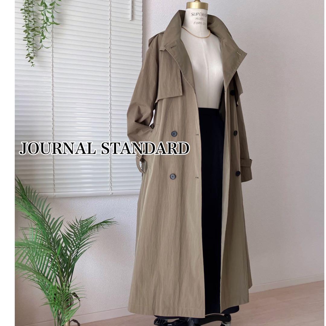 【24SS】JOURNAL STANDARD ライトクロスフードトレンチコート