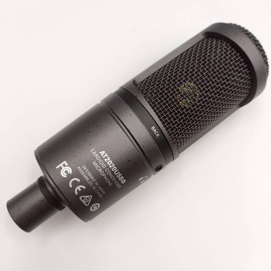 使用少 audio-technica AT2020USB+ コンデンサーマイク