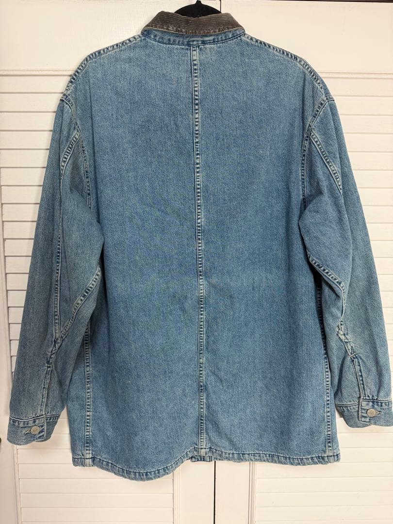 RRL ダブルアールエル カバーオール M コーデュロイ襟 三つ星タグ90年代