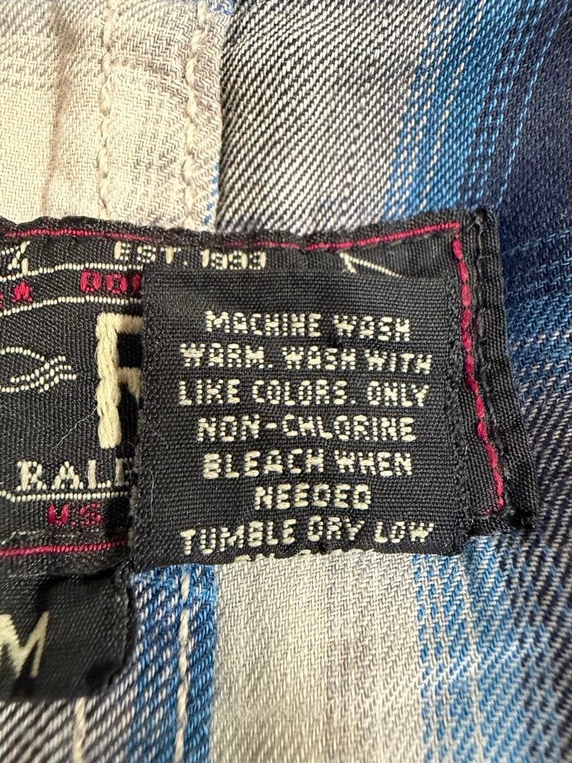 RRL ダブルアールエル カバーオール M コーデュロイ襟 三つ星タグ90年代