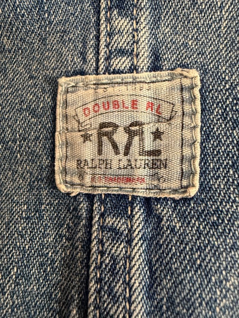 RRL ダブルアールエル カバーオール M コーデュロイ襟 三つ星タグ90年代
