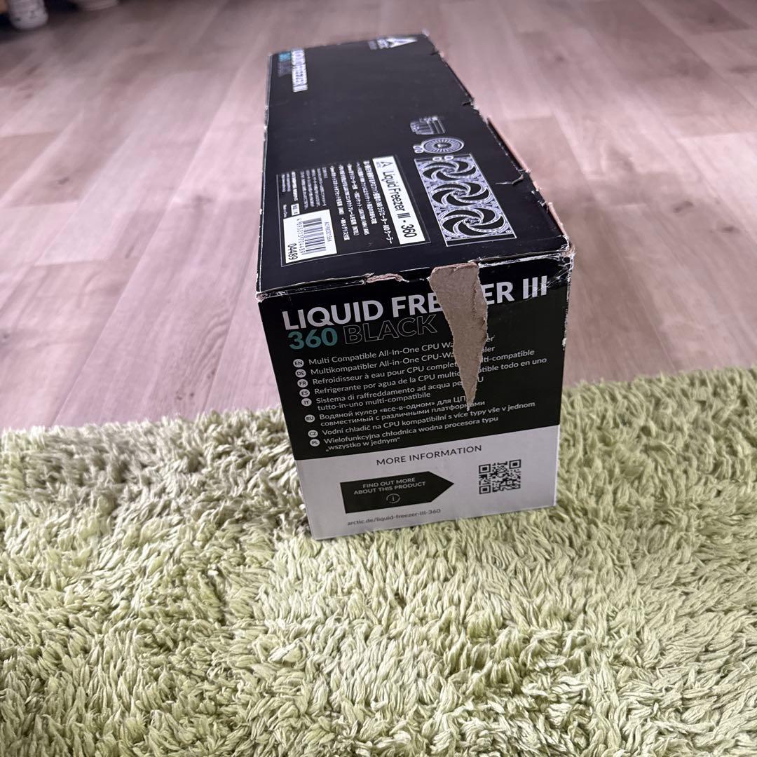 PC用ファン・クーラー ARCTIC LIQUID FREEZER III 360 BLACK