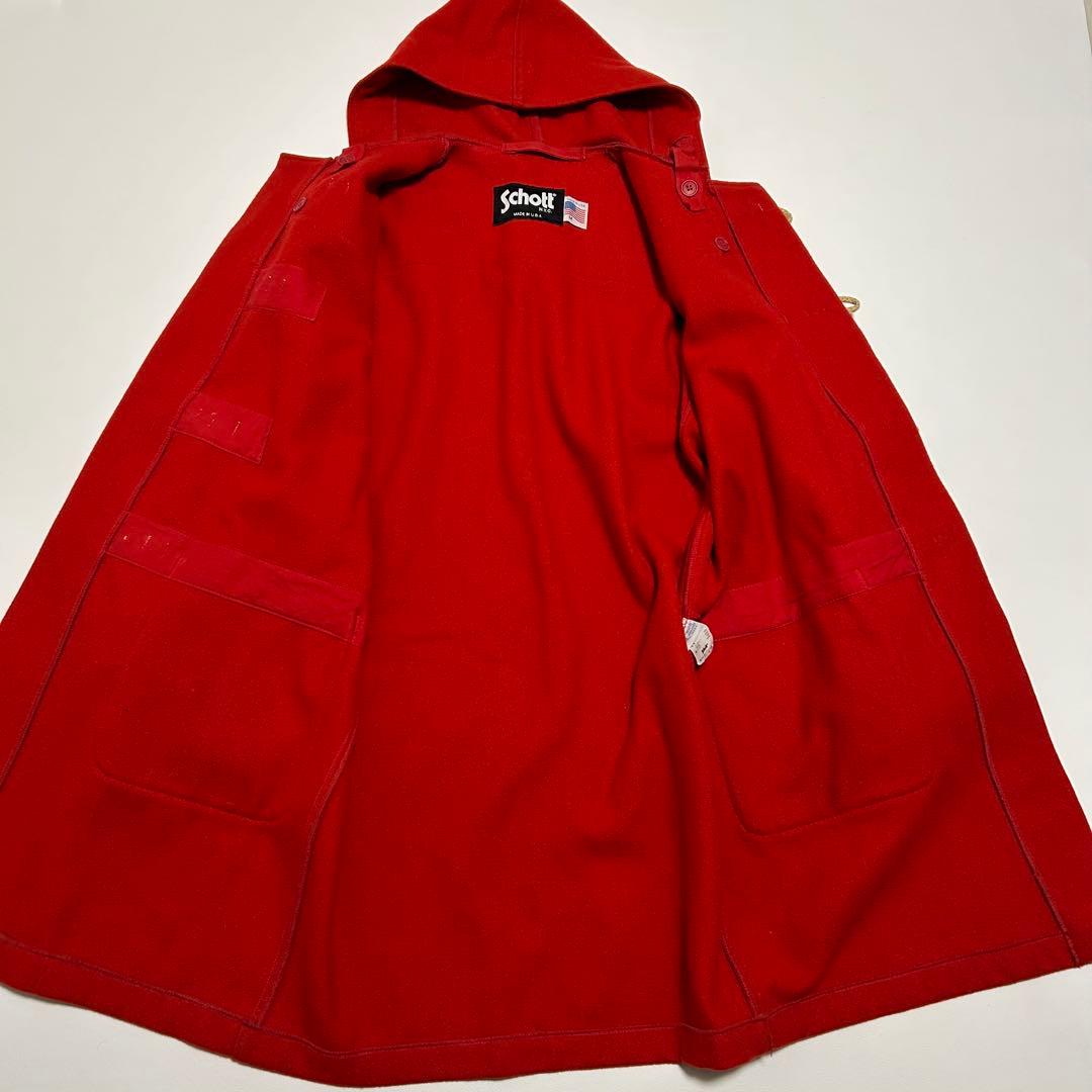 美品 USA製 Schott ダッフルコート M ビンテージ アメリカ製