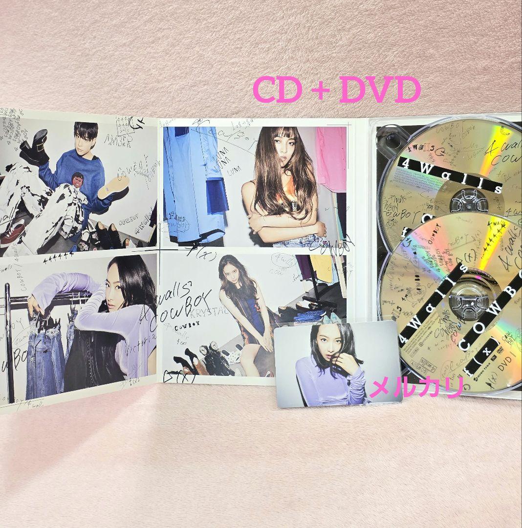 f(x) 4walls COWBOY cd dvd トレカセット