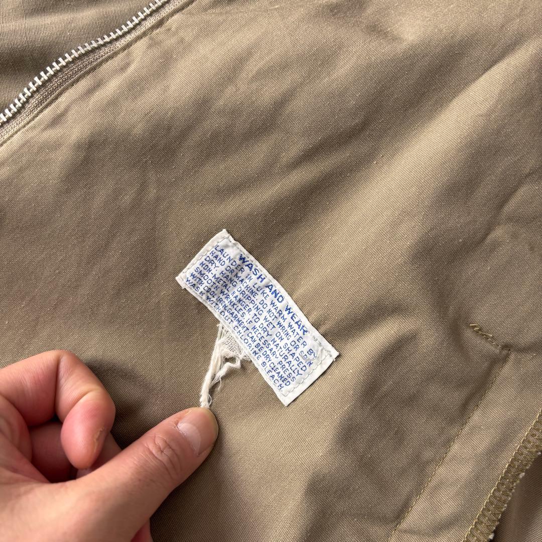 筆記体タグ ◎ 70s L.L.BEAN ドリズラー ジャケット サイズ50