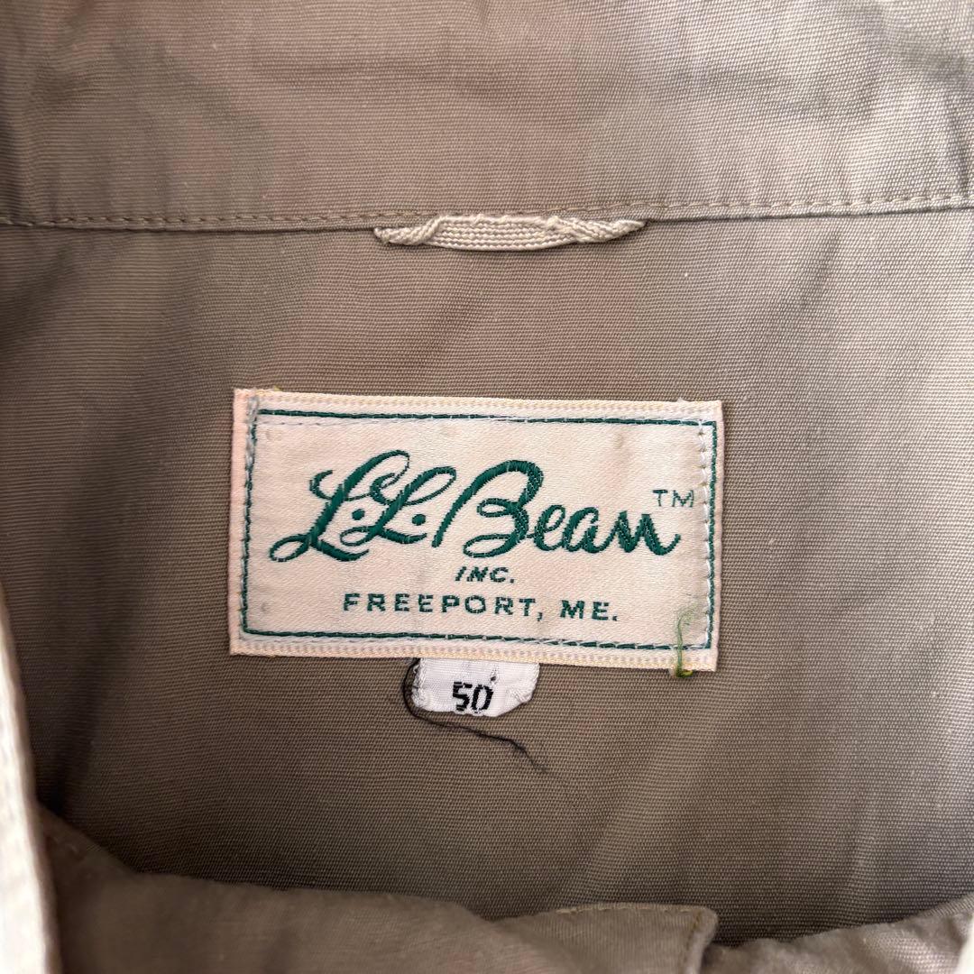 筆記体タグ ◎ 70s L.L.BEAN ドリズラー ジャケット サイズ50
