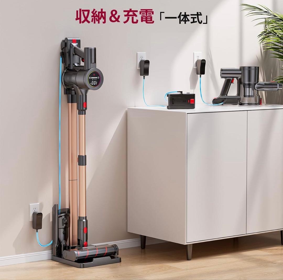 掃除機 コードレス【2027先行バージョン 150000pa強力吸引