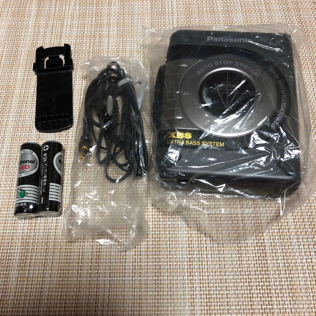 Panasonic RQ-P35-K カセットプレーヤー ブラック